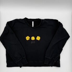 Rvca Women's Black Sweatshirt